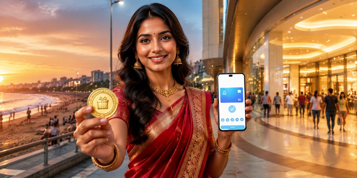 Indian user making UPI payment via mobile app